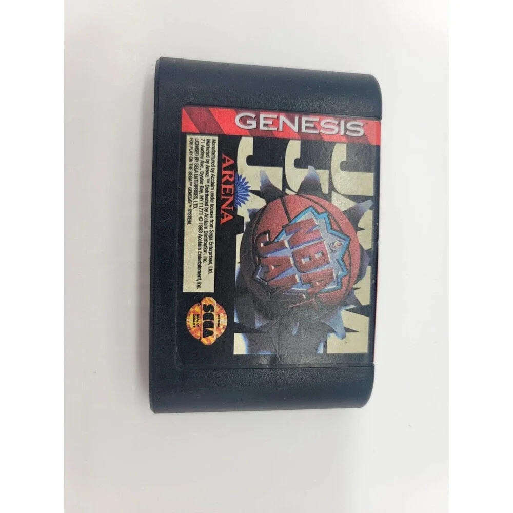 Sega Genesis NBA Jam Game 1993
